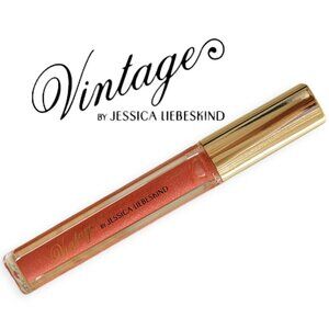 VINTAGE BY JESSICA LIEBESKIND Sparkling Lipgloss in Papaya (medium-toned peach)